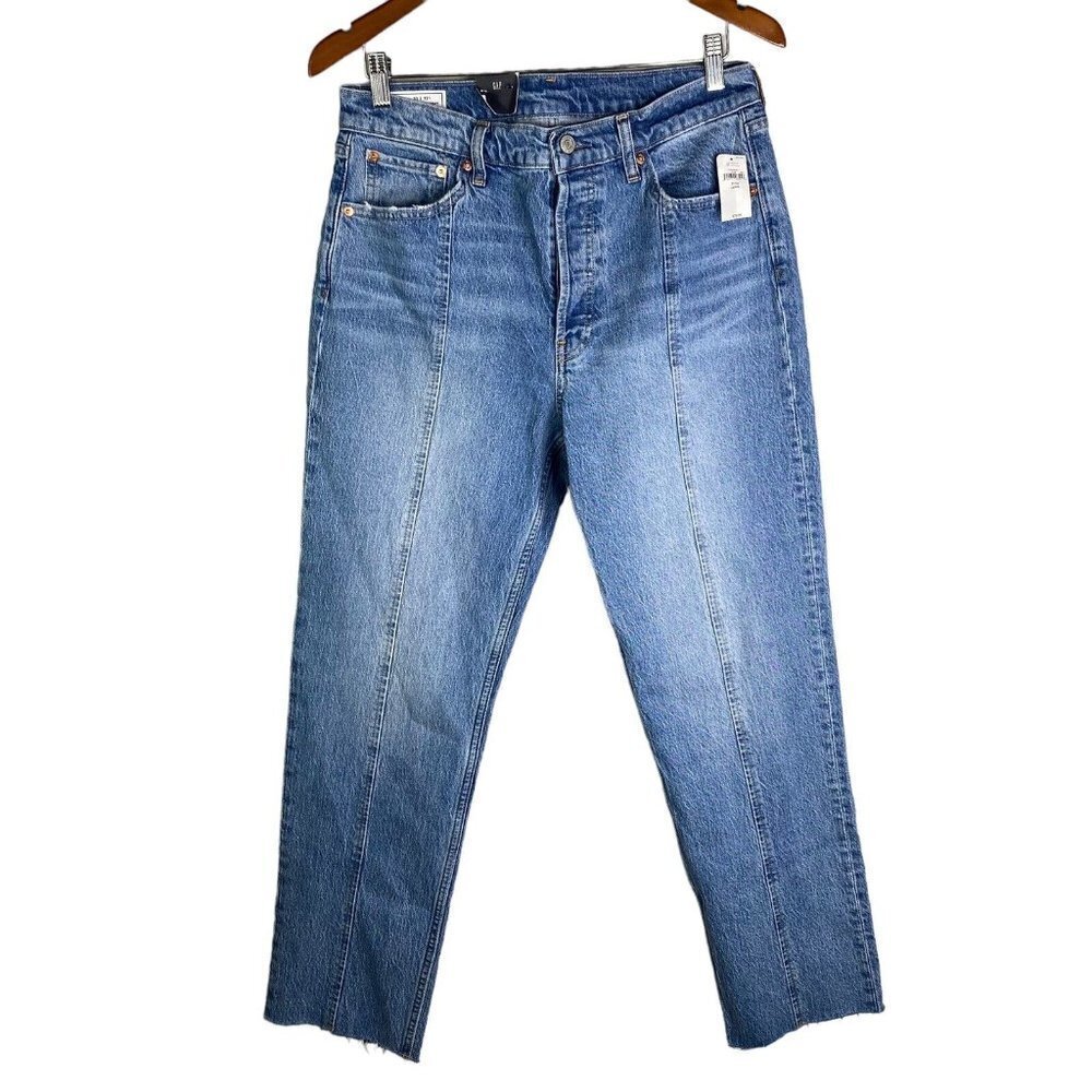 GAP Women's Straight Leg Jeans - Blue